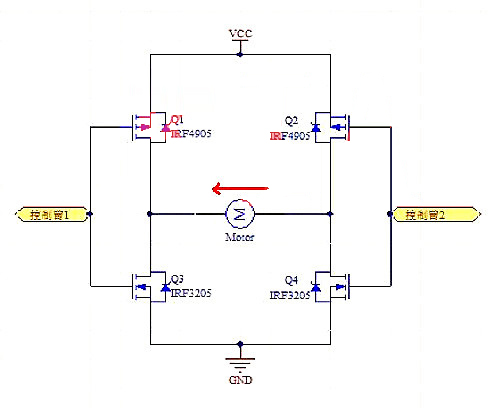 場效應(yīng)管 電機驅(qū)動